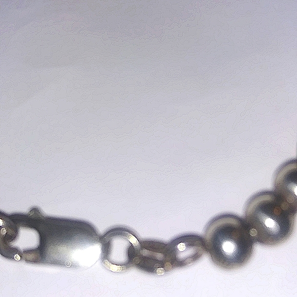 925 Italy KA 1772 Silver Beads Bracelet - Picture 3 of 5